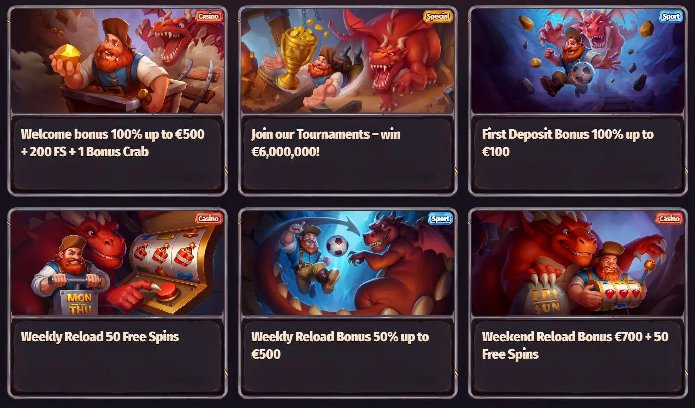 bônus no dragonia casino