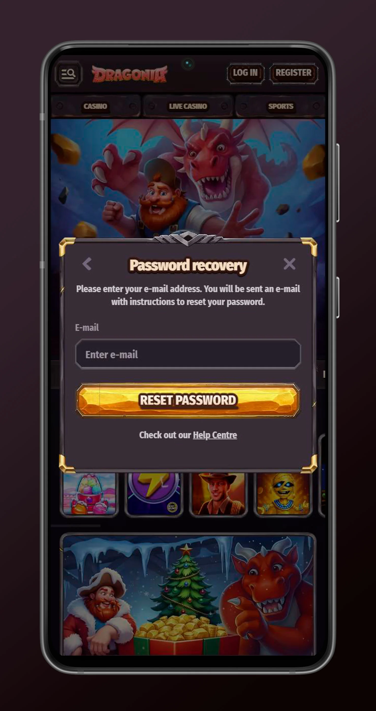 Zapomniałeś hasła dragonia casino